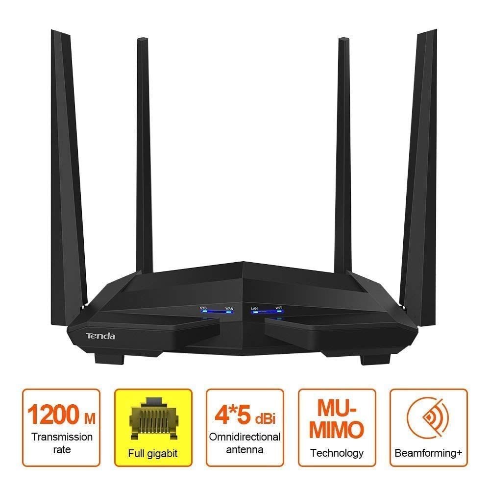 Tenda AC5 V3 AC1200 Wireless Dual Band